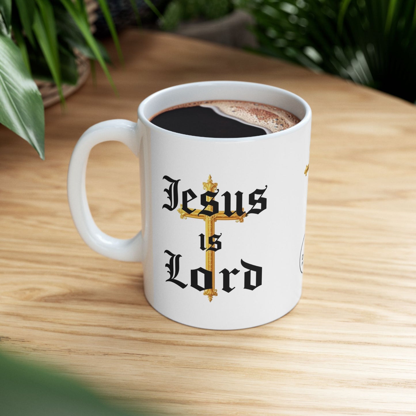Jesus is Lord Christian Mug – 11oz & 15oz