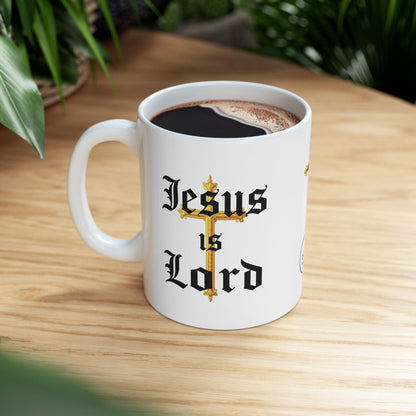 Jesus is Lord Christian Mug – 11oz & 15oz