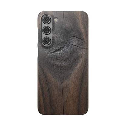 Dark Wood Grain Samsung Snap Case