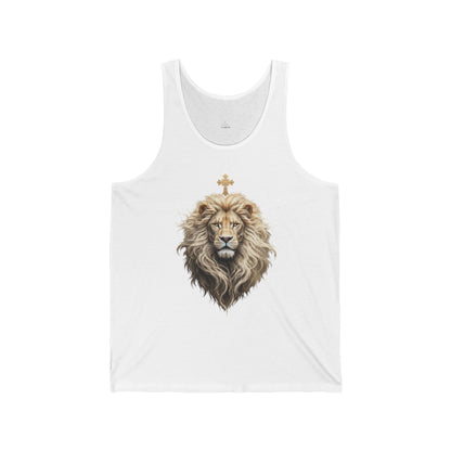 Christ is King (Lion of Judah) - Men's Christian Tank Top
