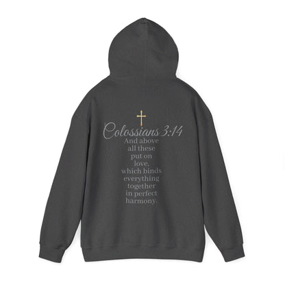 Put On Love Women’s Hoodie – Faith in Every Layer