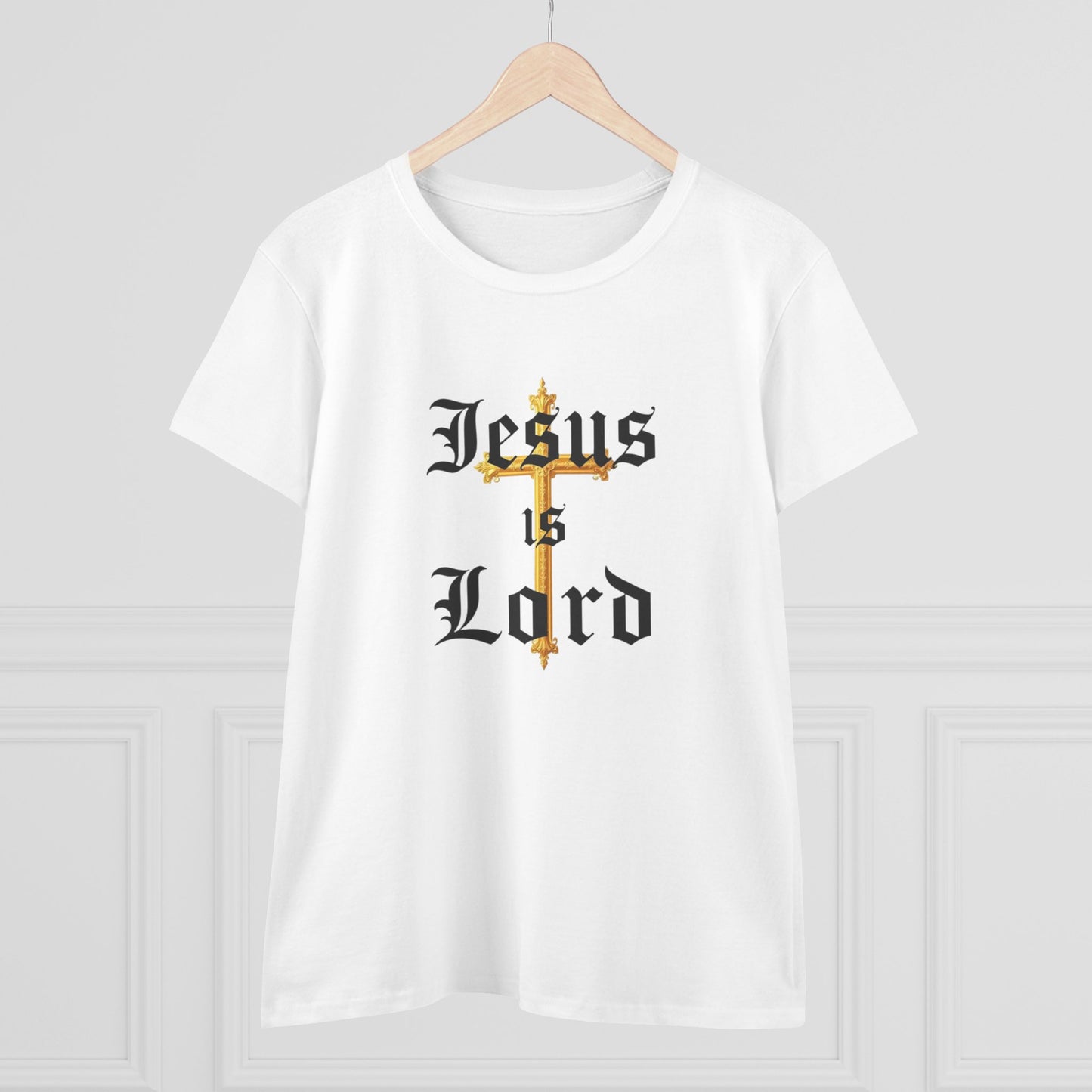 Jesus Is Lord – Women’s Tee of Devoted Faith