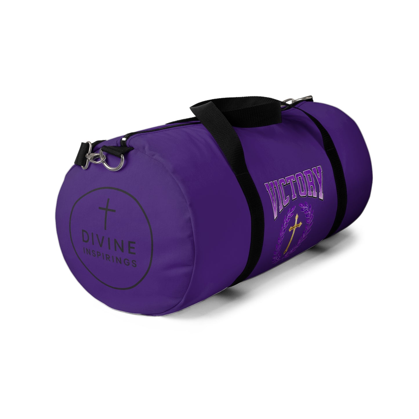 Victory in Every Step in Purple – Duffel Bag