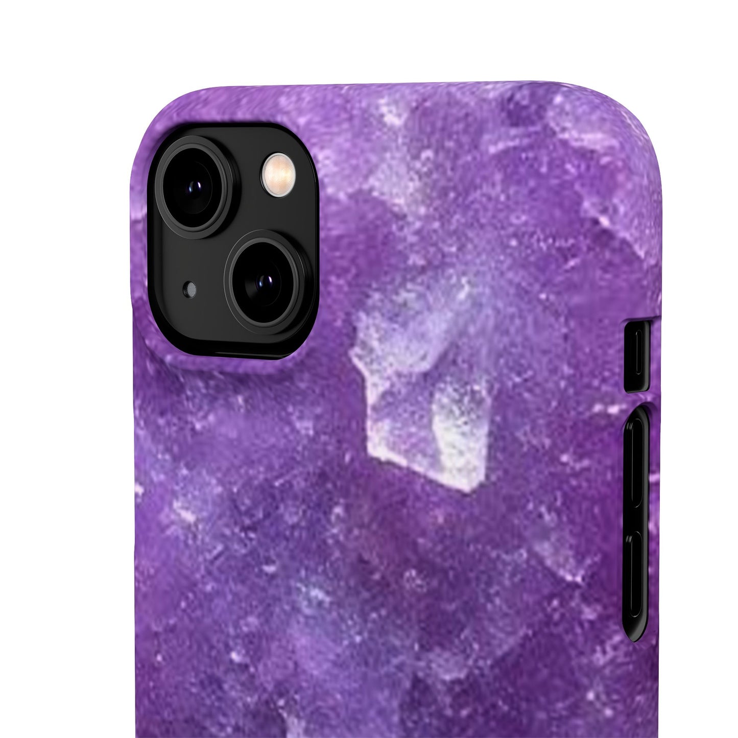 Amethyst Crystal Finish iPhone Snap Case