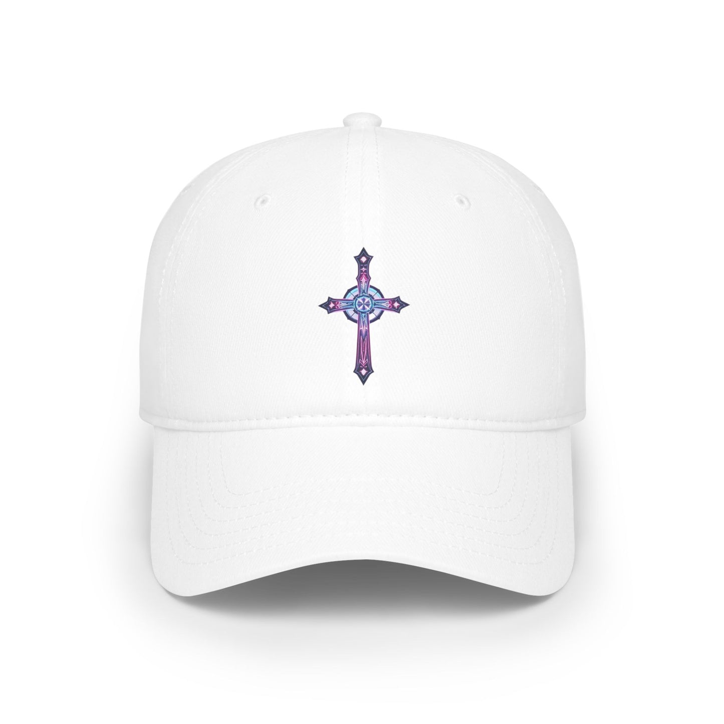 Elegant Gold Cross Hat – Faith-Inspired Christian Headwear