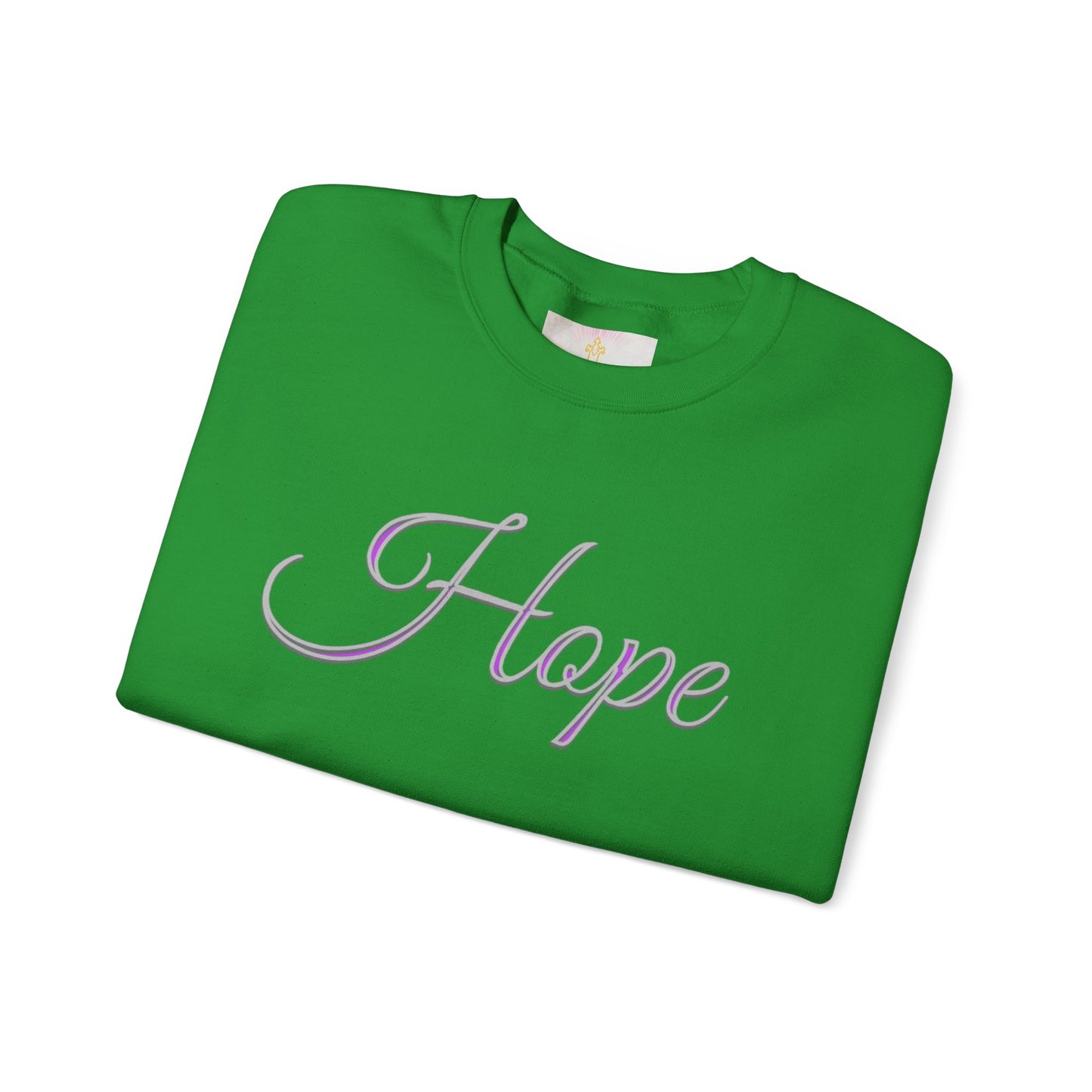 Women’s “Hope” Sweatshirt – Inspirational Scripture Hoodie | Romans 15:13