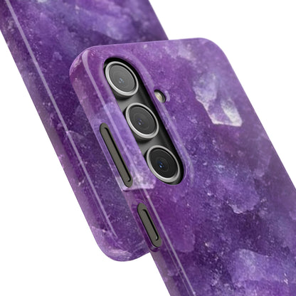 Amethyst Crystal Finish Samsung Snap Case