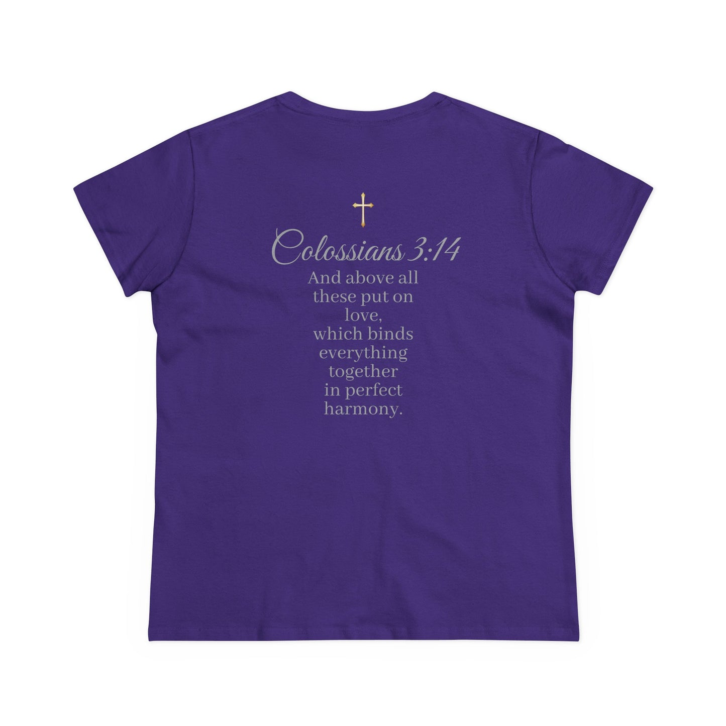 Put On Love Women’s T-Shirt – Grace in Every Thread