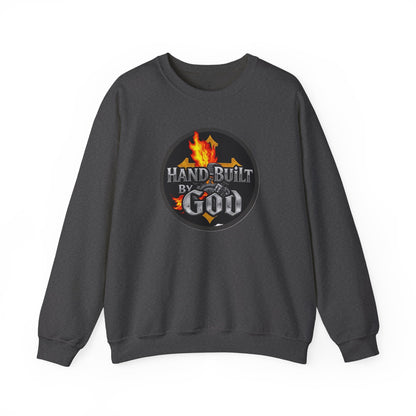 Hand Built by God - Men's Christian Sweatshirt