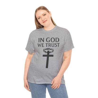In God We Trust (Crown of Thorns) – Women’s Christian Tee