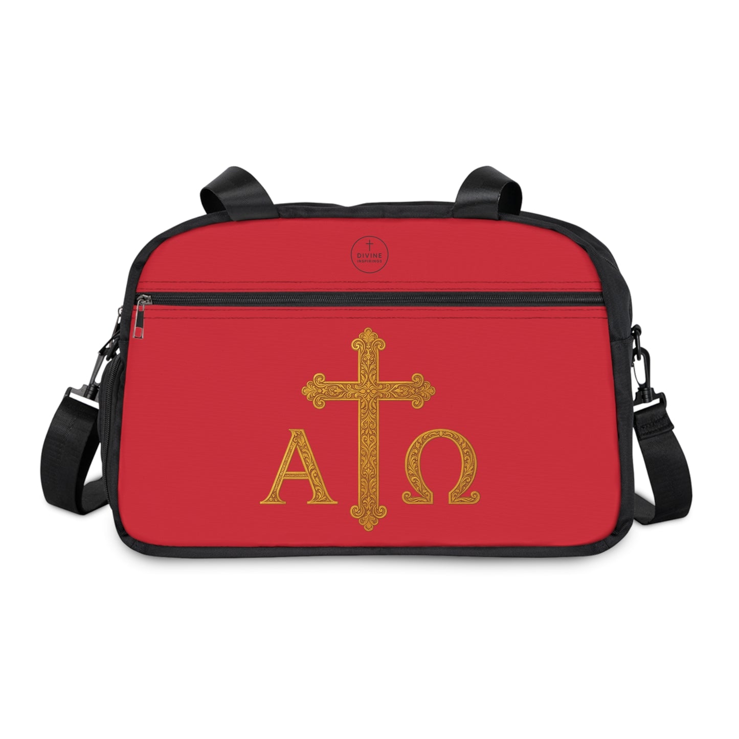 Eternal Victory Fitness Bag in Red – Alpha & Omega