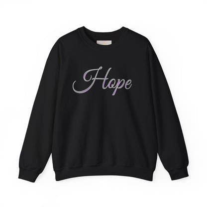 Women’s “Hope” Sweatshirt – Inspirational Scripture Hoodie | Romans 15:13