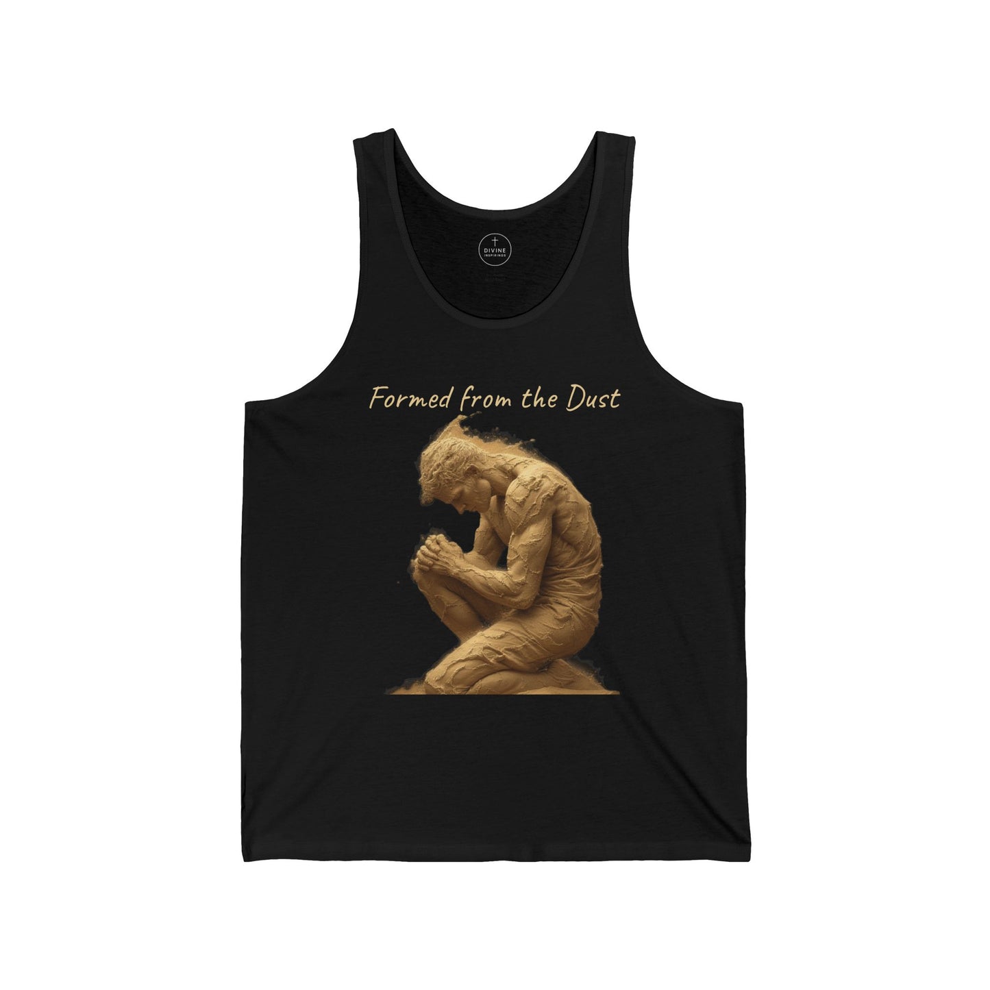 Formed from the Dust (Light Lettering) | Men’s Christian Tank Top