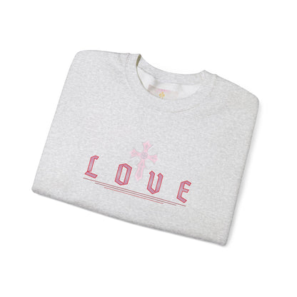 Fearless Love Men’s Sweater – Courage in Faith