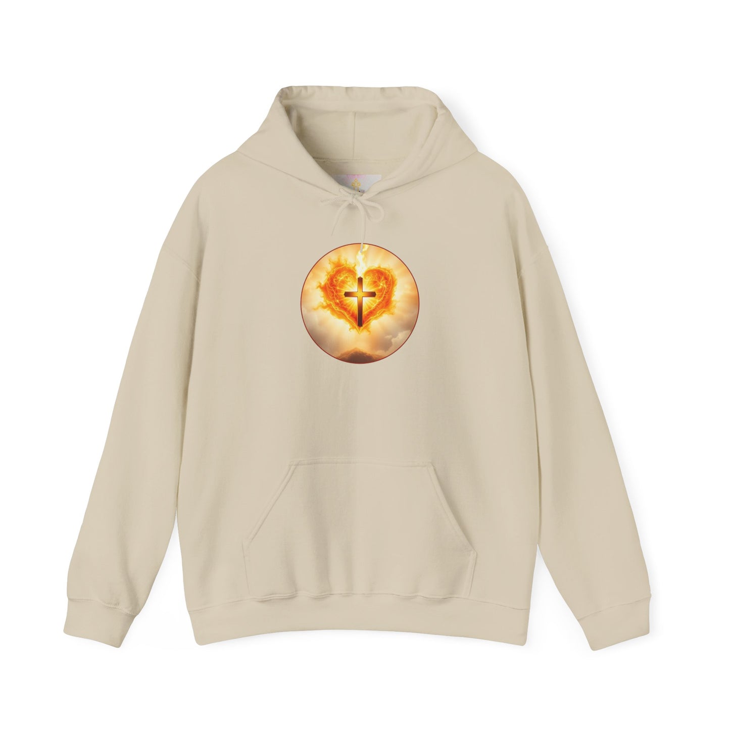 Women’s Sacred Heart Hoodie – Faith-Inspired Spiritual Pullover