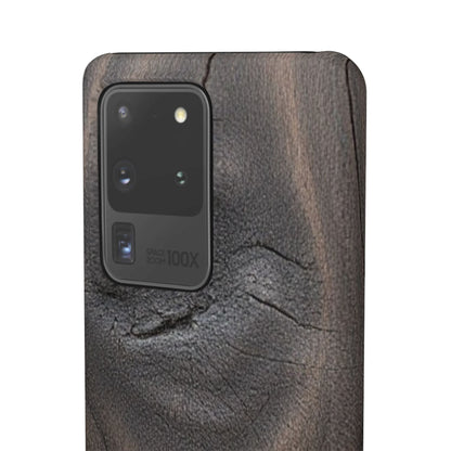 Dark Wood Grain Samsung Snap Case