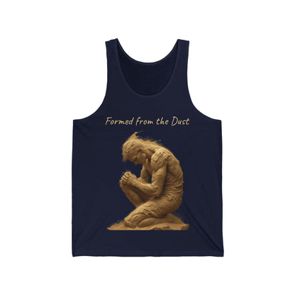 Formed from the Dust (Light Lettering) | Men’s Christian Tank Top