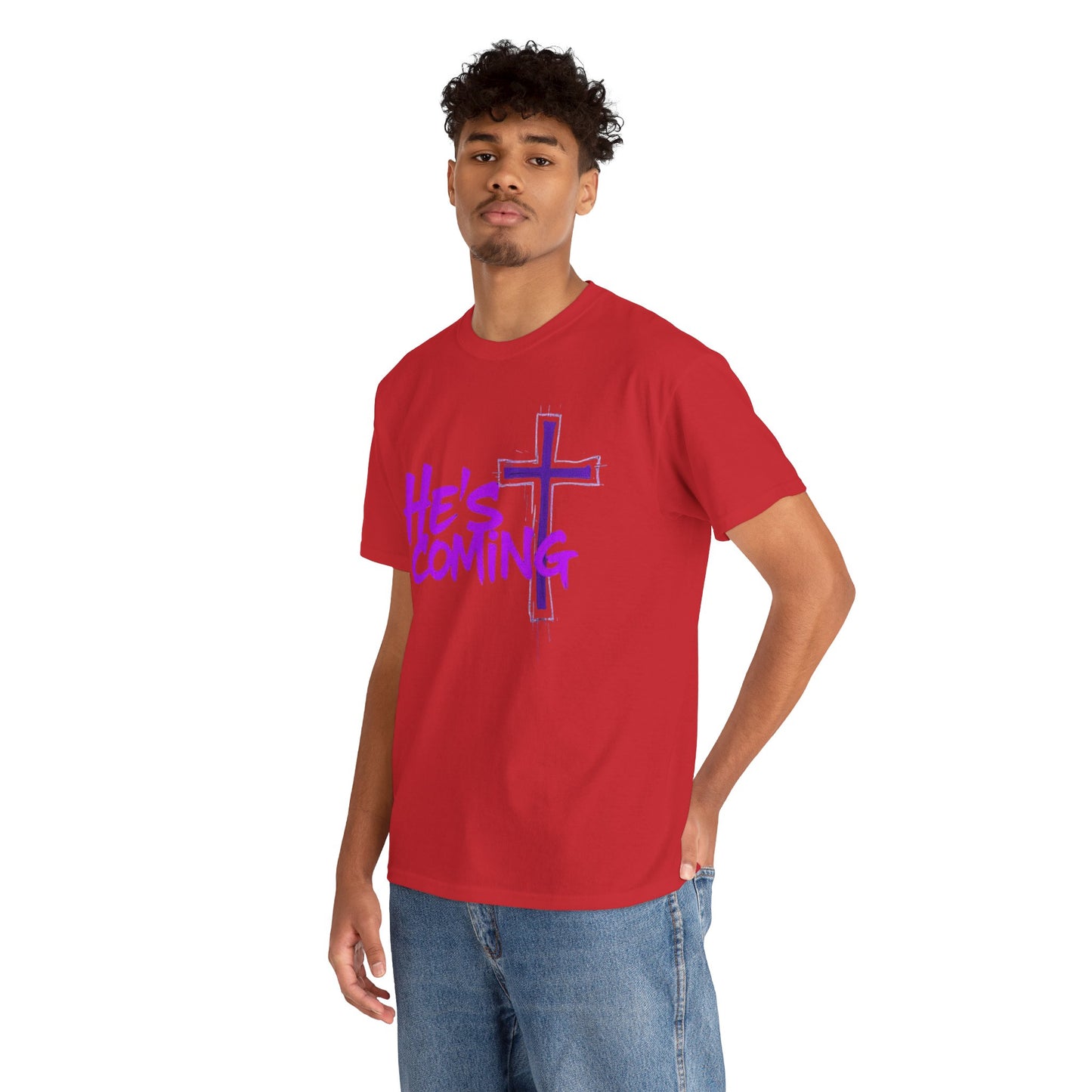 He’s Coming - Bold Christian T-Shirt