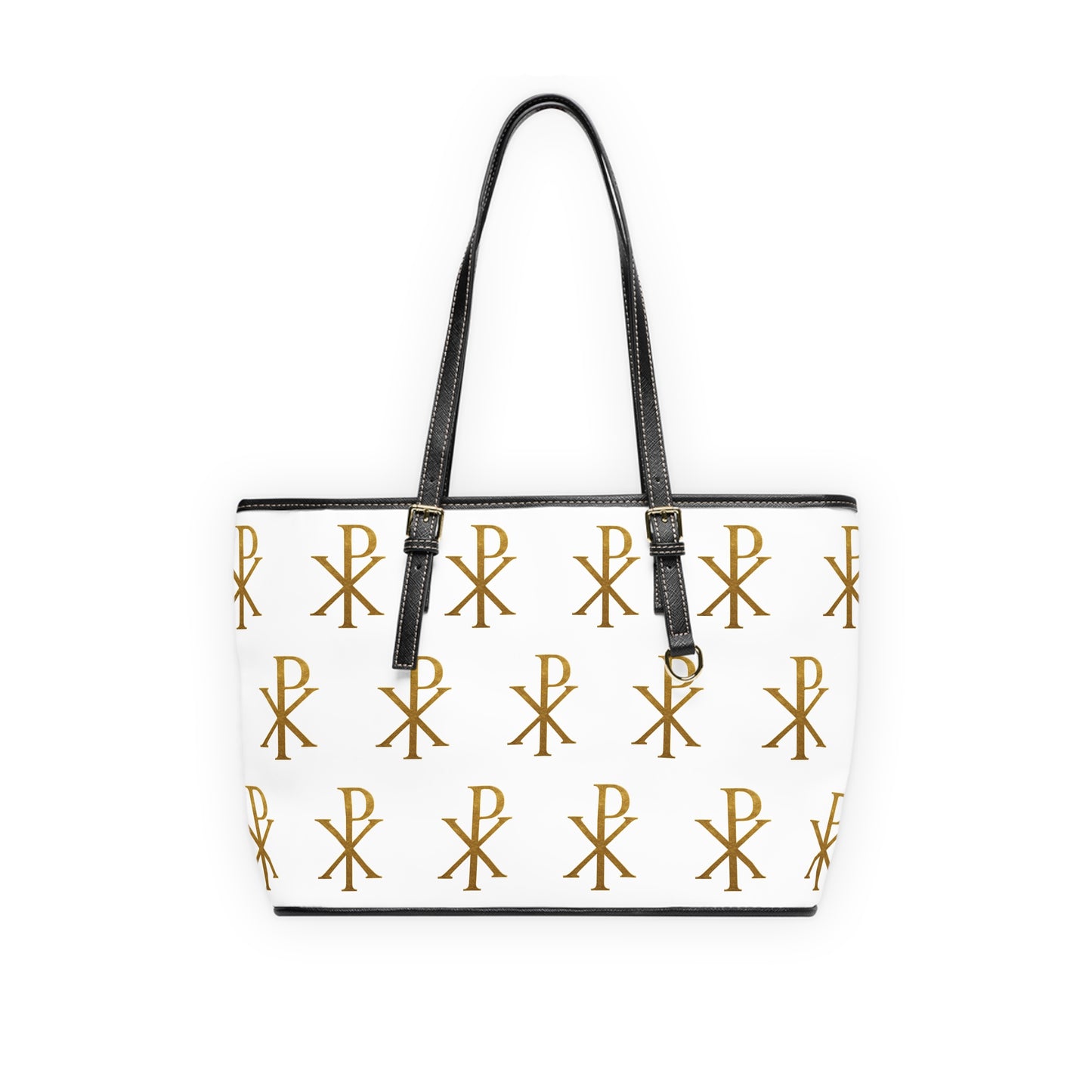 Gold Chi Rho Shoulder Bag – Timeless Elegance with Meaning