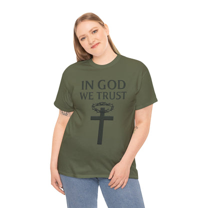 In God We Trust (Crown of Thorns) – Women’s Christian Tee