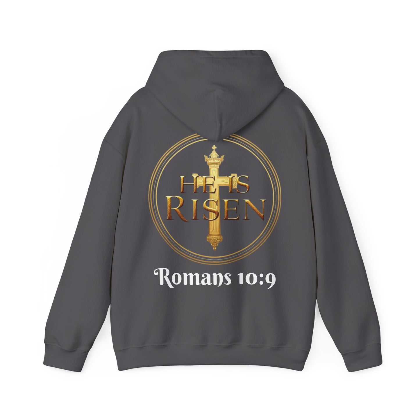 Bold Faith Men’s Hoodie – Celebrate He Is Risen