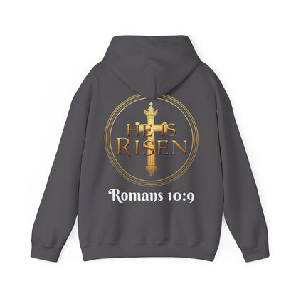 Bold Faith Men’s Hoodie – Celebrate He Is Risen
