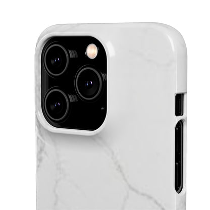 Marble Finish iPhone Snap Case
