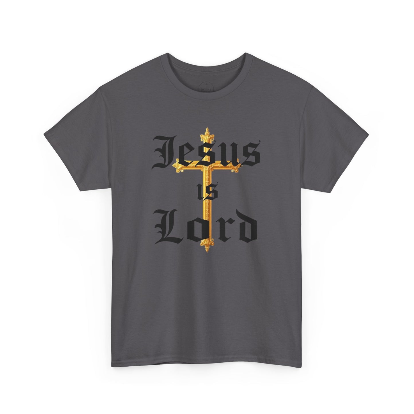 Jesus is Lord with Cross - Men's Christian T-Shirt