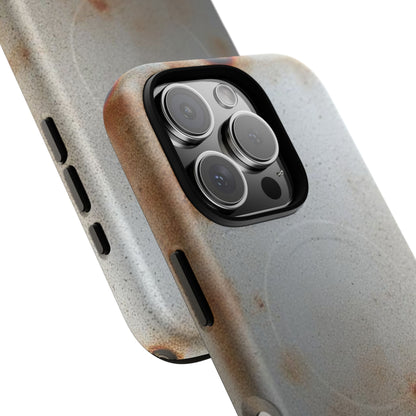 Enduring Faith – Old Metal Finish iPhone Magnetic Tough Case