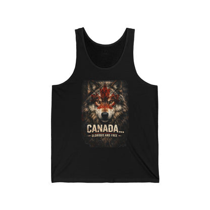 War Paint – Canada: Glorious and Free Men's Tank Top
