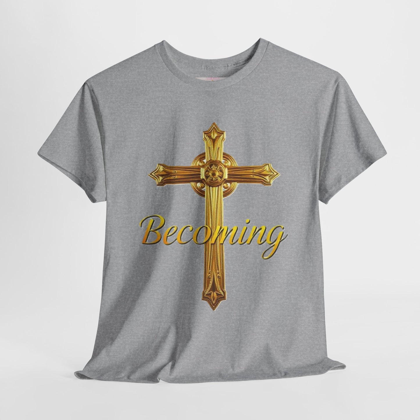 Becoming Men’s Faith Tee – Philippians 1:6 (Dark Lettering)