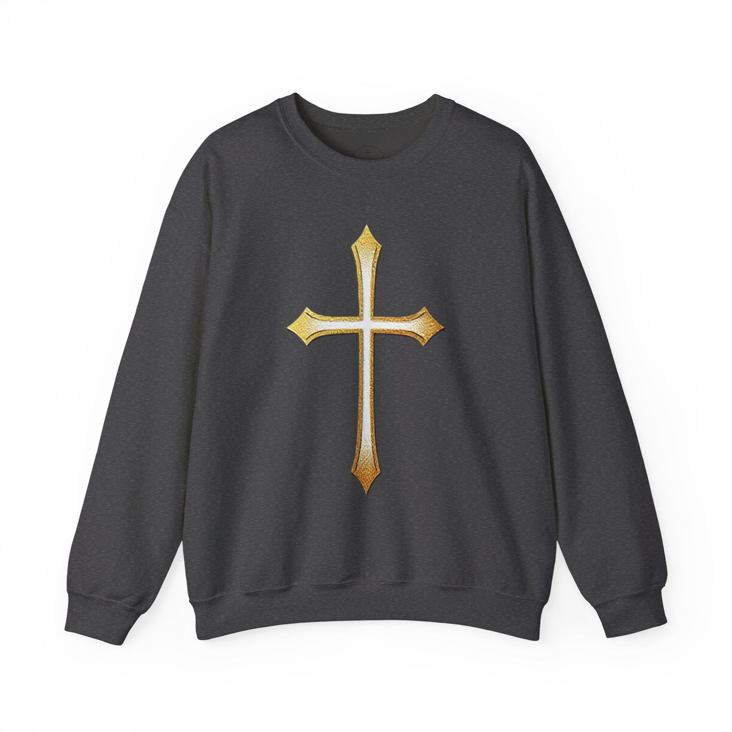 Gold Cross Men's Christian Sweatshirt
