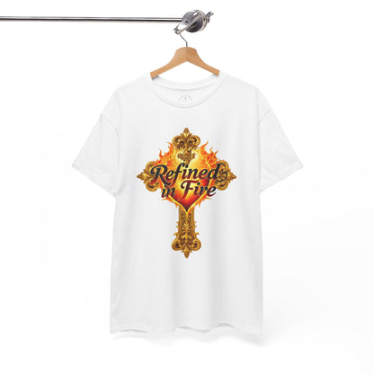 Refined in Fire — Men's Ornate Christian T-Shirt