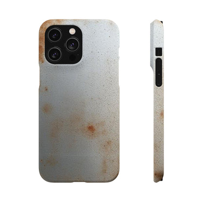 Old Steel Finish iPhone Snap Case