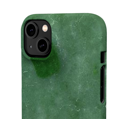 Jade Stone Finish iPhone Snap Case