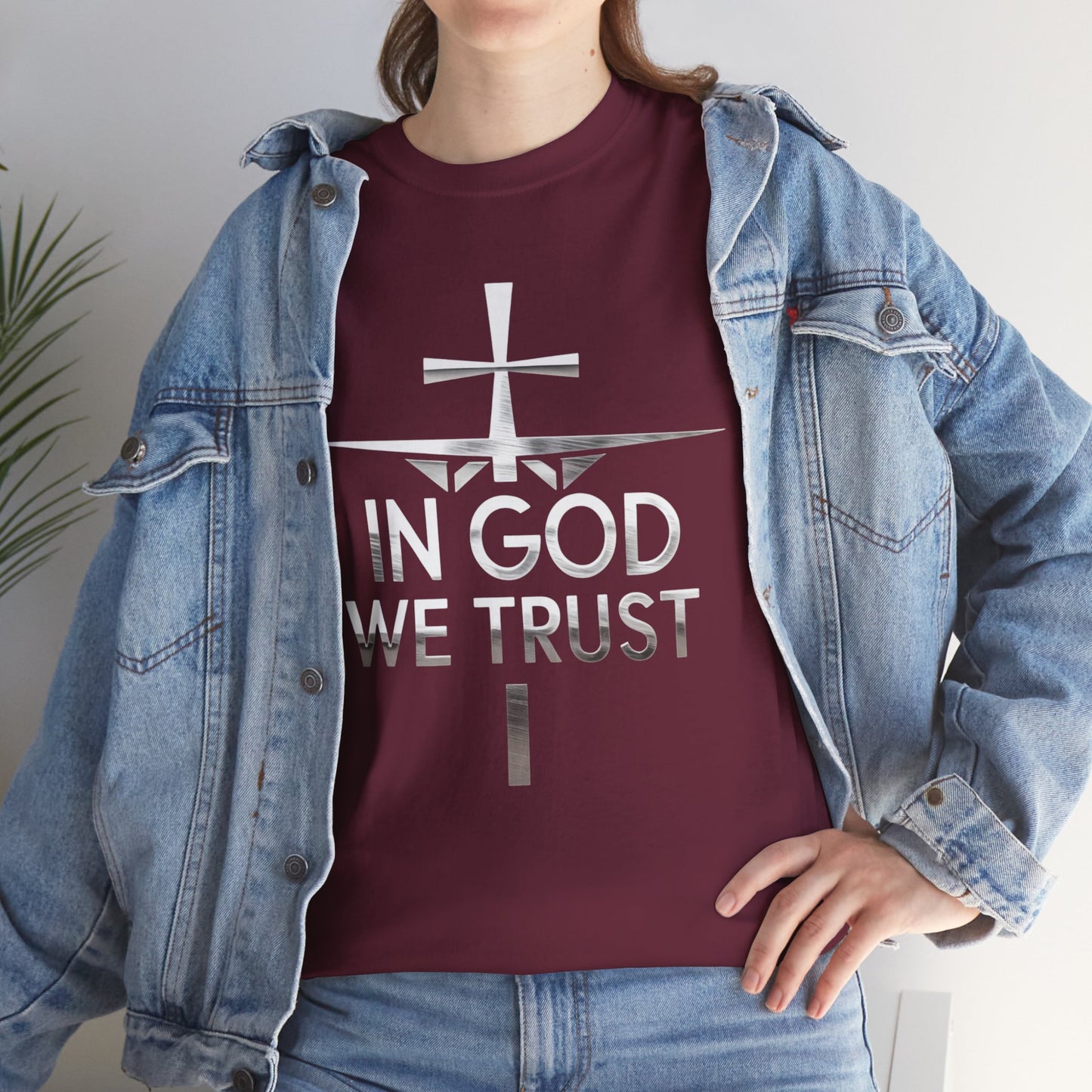 In God We Trust (Silver Ed) | Women’s Christian T-Shirt