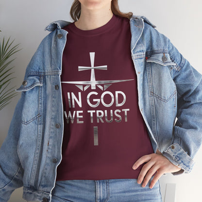 In God We Trust (Silver Ed) | Women’s Christian T-Shirt