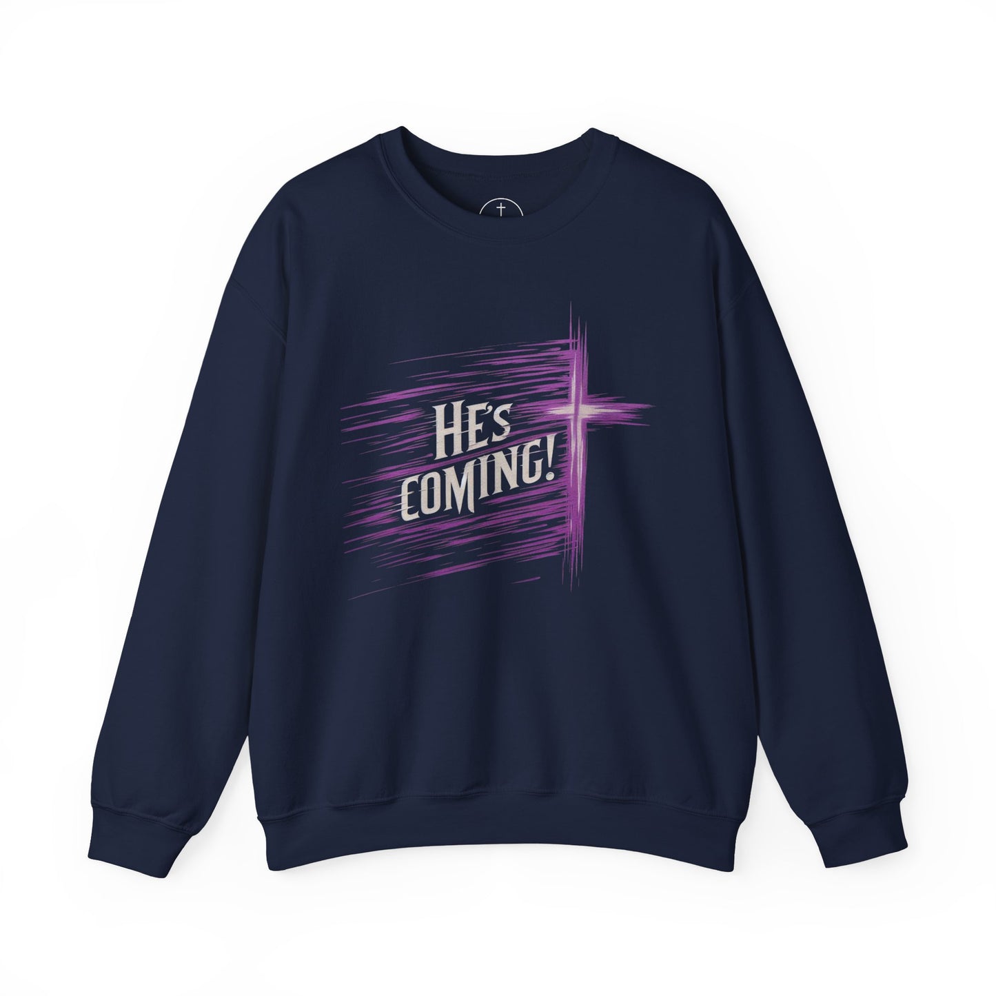 He's Coming – Men’s Christian Crewneck Sweater