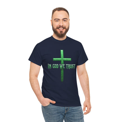 In God We Trust (Green Ed) – Men’s Christian Tee