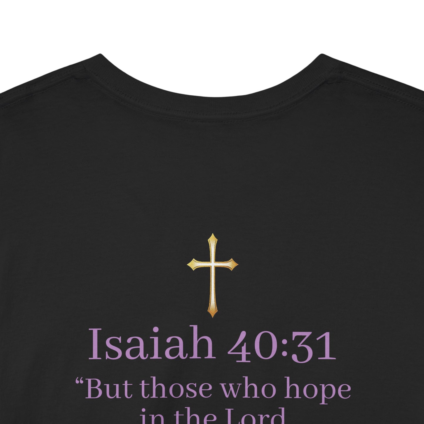 Men’s “Hope” Tee – Bold Scripture Design | Isaiah 40:31