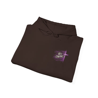 He’s Coming – Men’s Christian Hoodie