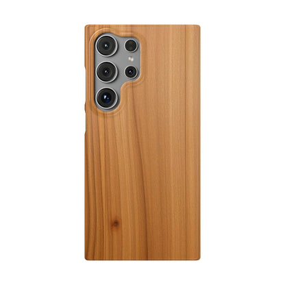 Natural Wood Grain Samsung Snap Case