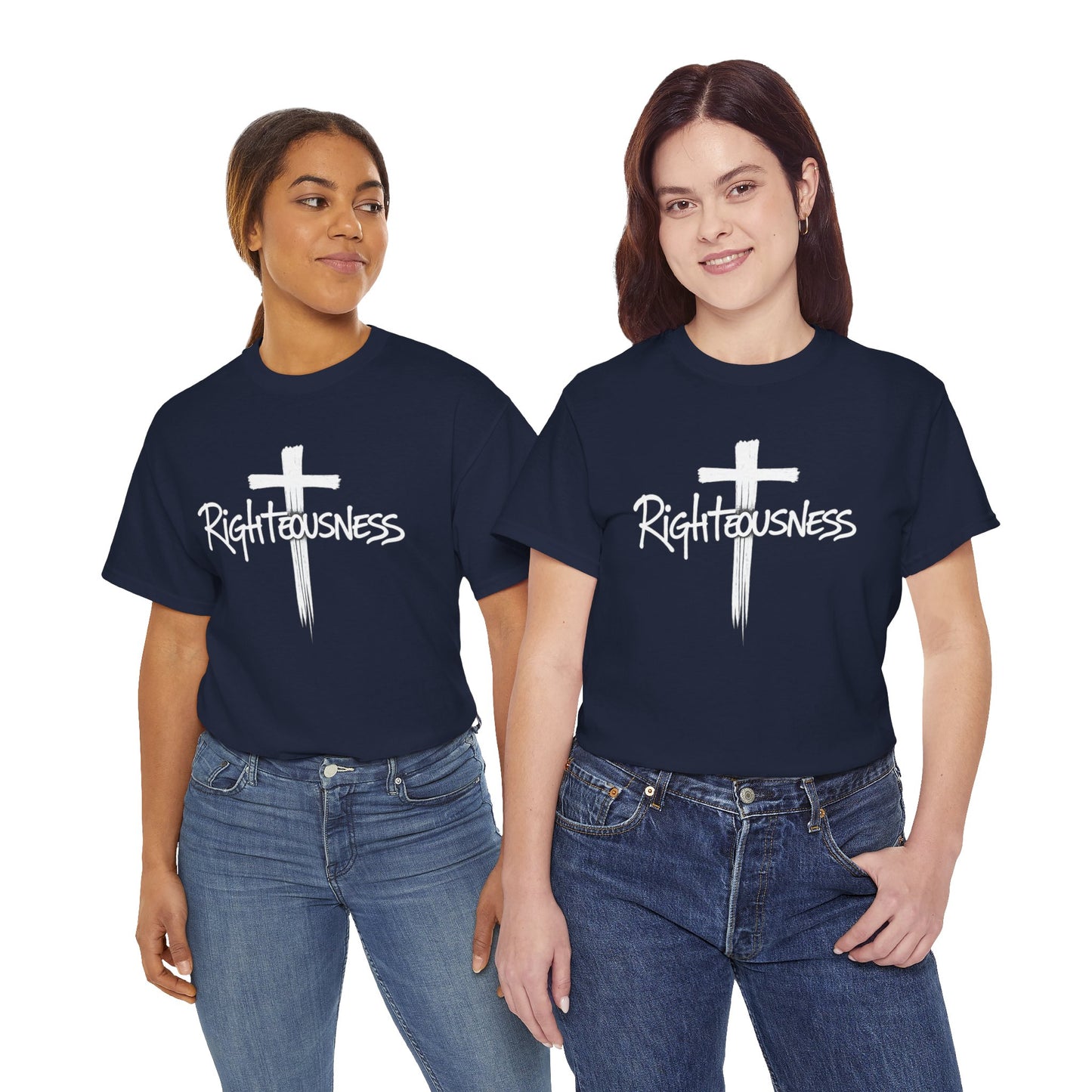 Righteousness - Christian Women's T-Shirt (Dark Colors)