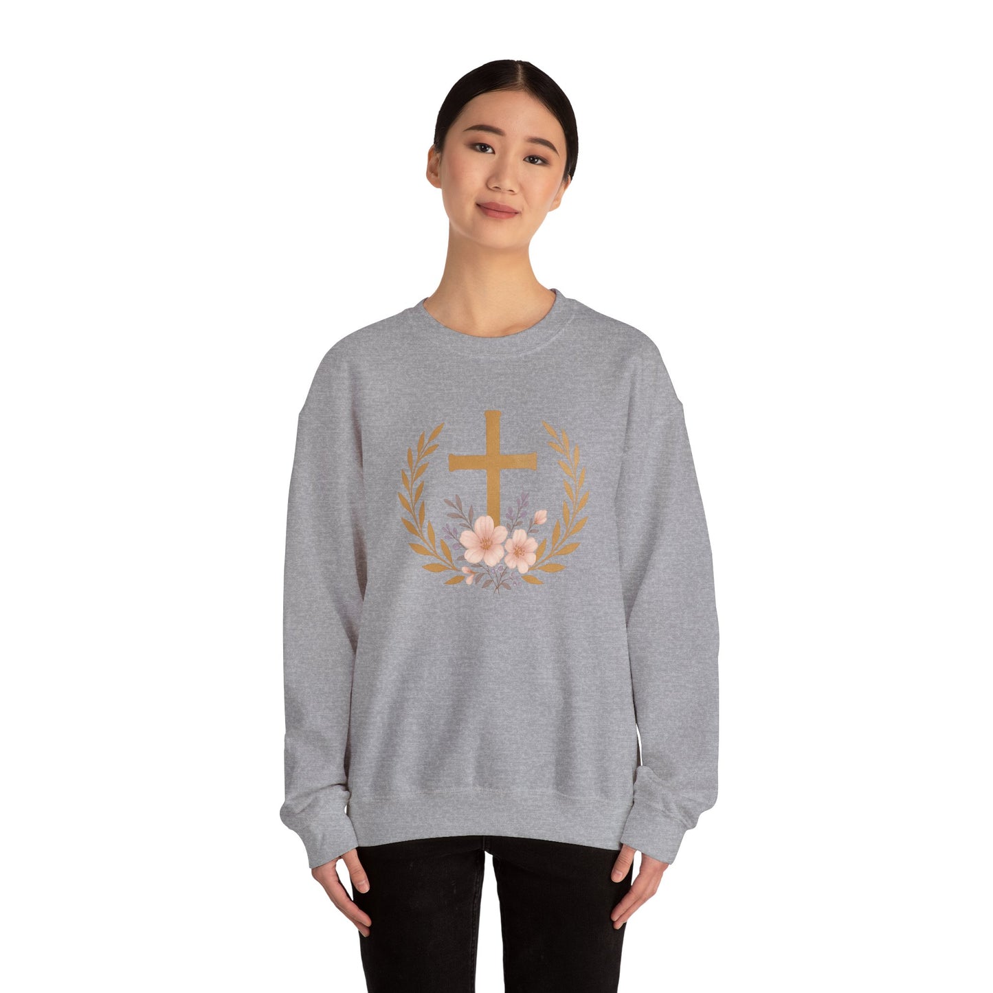 Crowned in Grace – Women’s Christian Sweatshirt