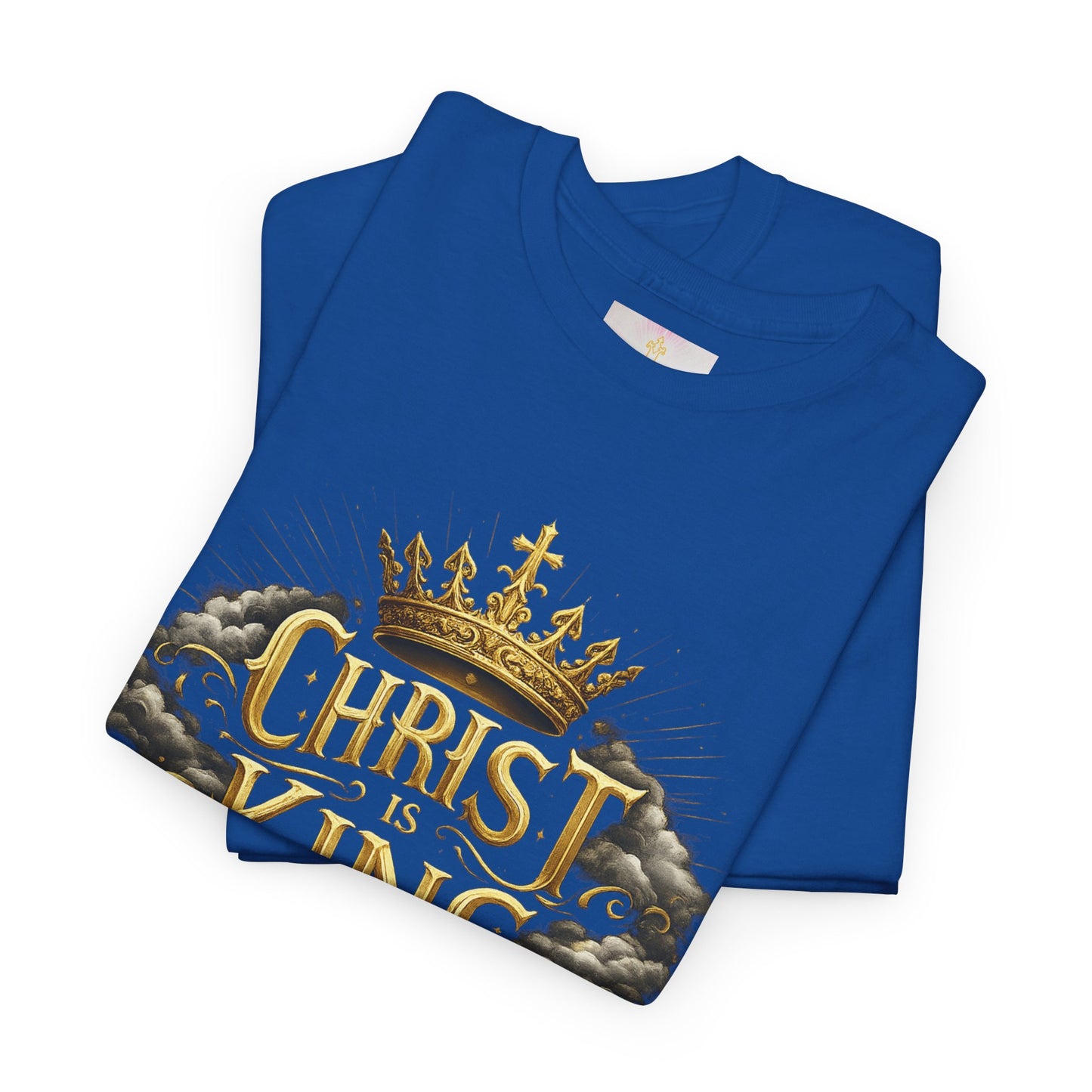 Christ is King Crowned - Women's Christian T-Shirt