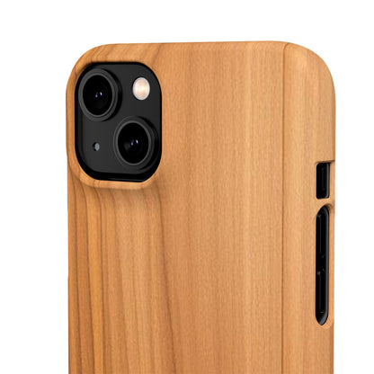 Natural Wood Grain iPhone Snap Case