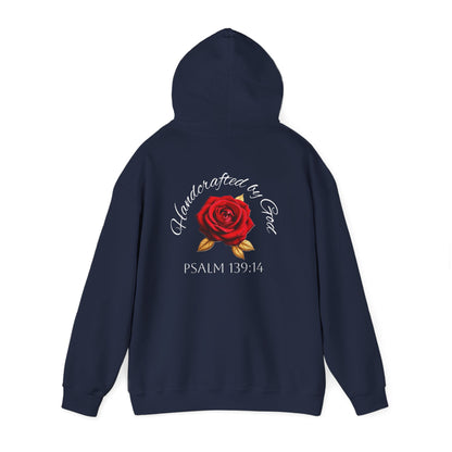 Handcrafted by God Rose Women's Hoodie