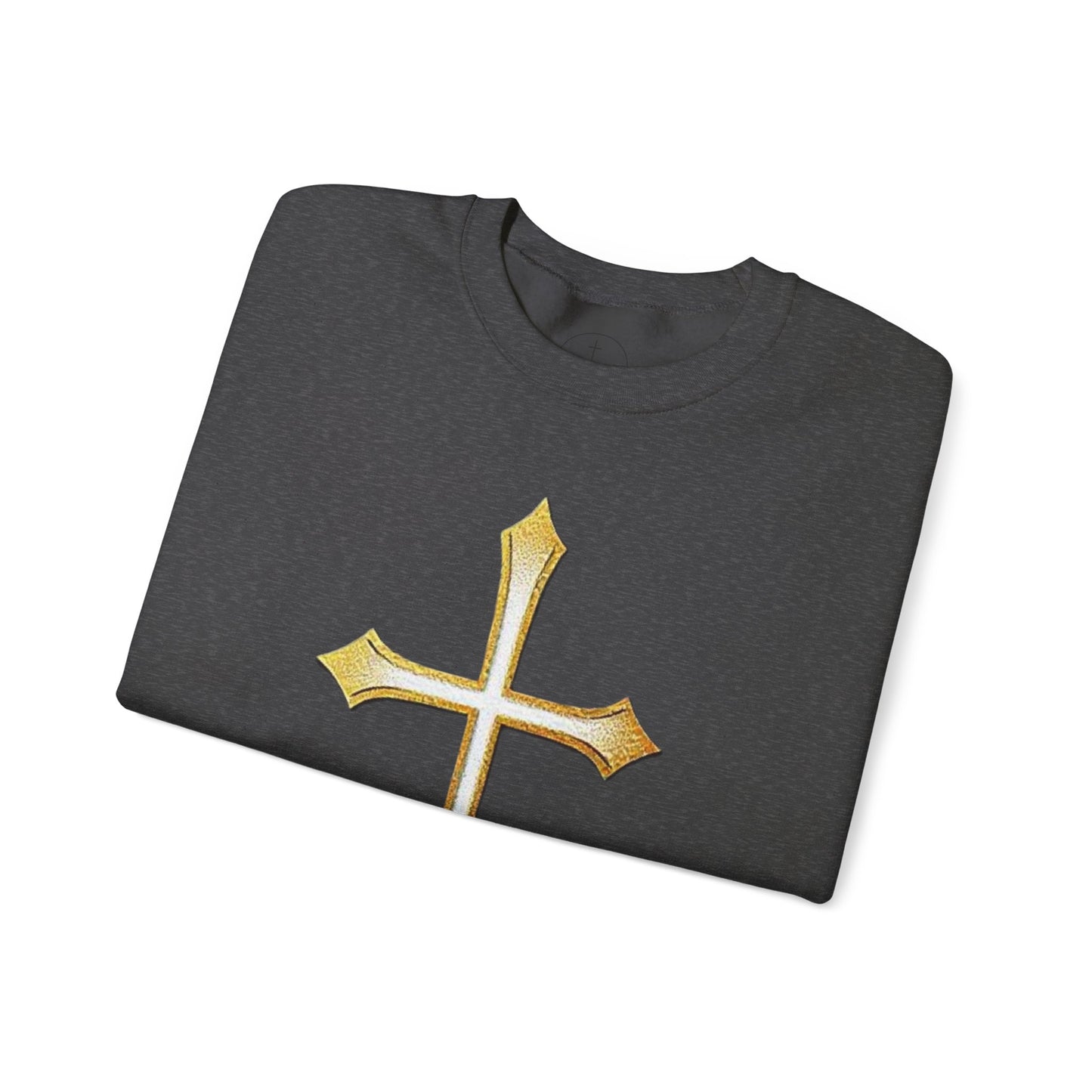 Gold Cross Men's Christian Sweatshirt