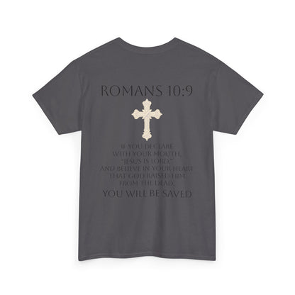Jesus Is Lord – Men’s  Christian Tee (Dark Lettering)