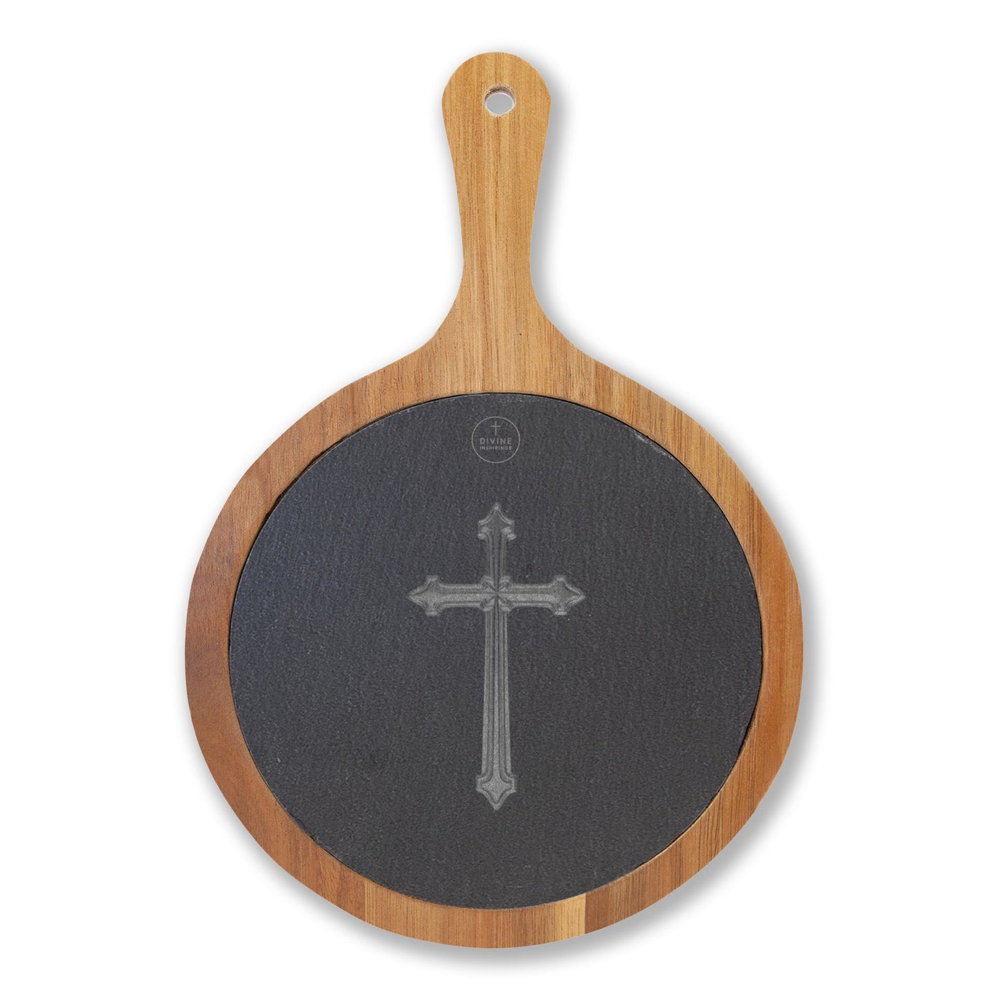 Cross of Blessings” Charcuterie Board – Scripture-Inspired
